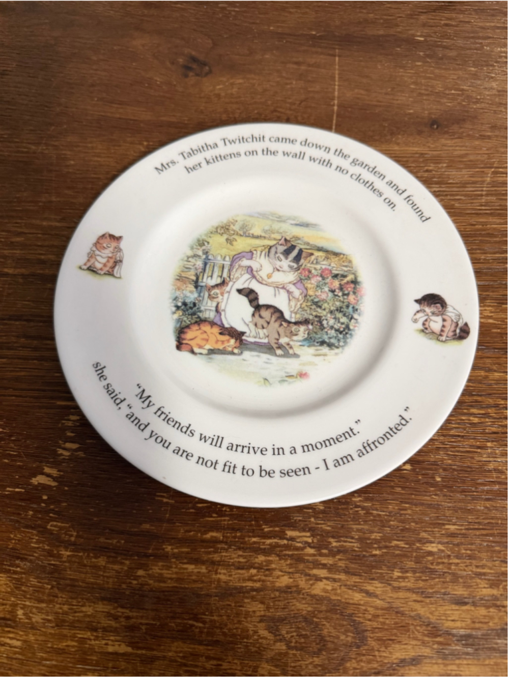 This one is Royal Albert, The World of Beatrix Potter, Mrs. Tabitha Twitchit, an